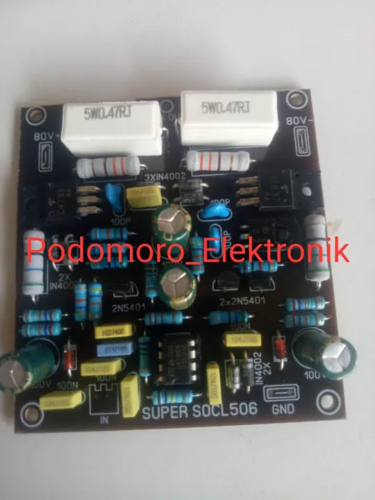 Driver Socl 506 Resistor 1/2watt metal filem karakter Sub for 18" Lazada Indonesia