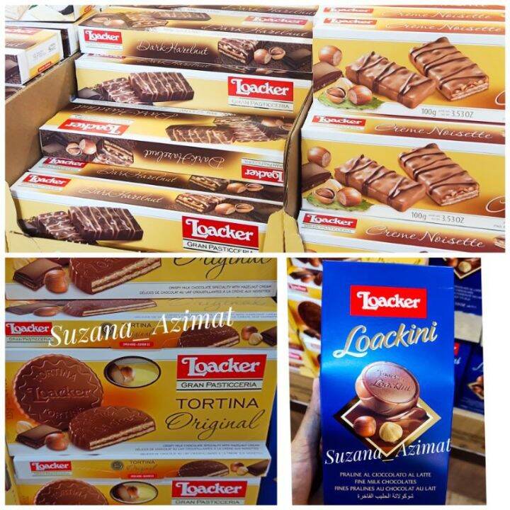 LOACKER BISCUIT COKLAT LANGKAWI Lazada