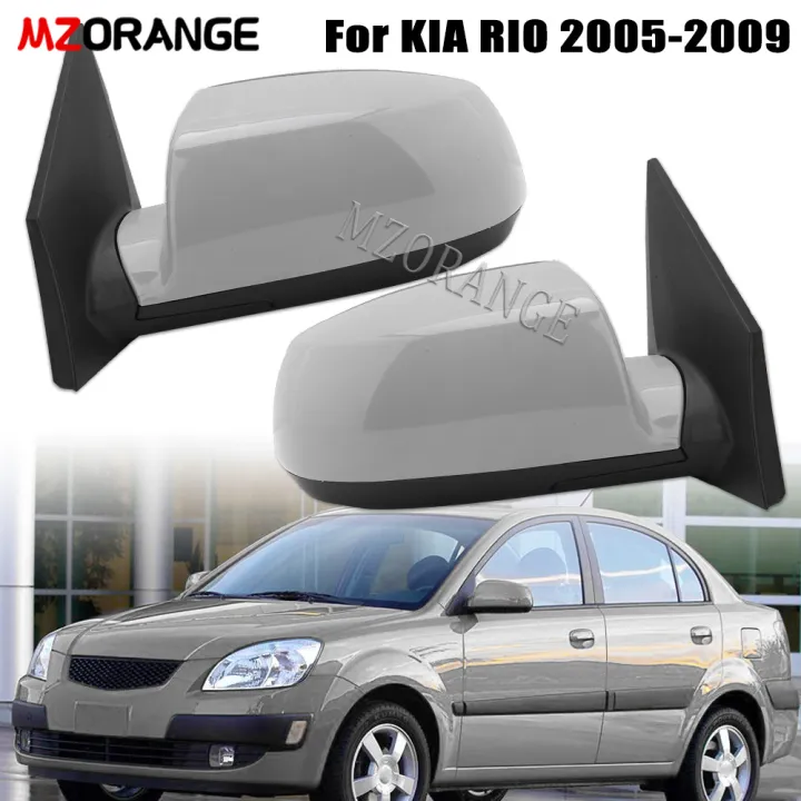 1 Pair Rearview Mirror Assembly Car Door Side Mirror For Kia Rio 2005