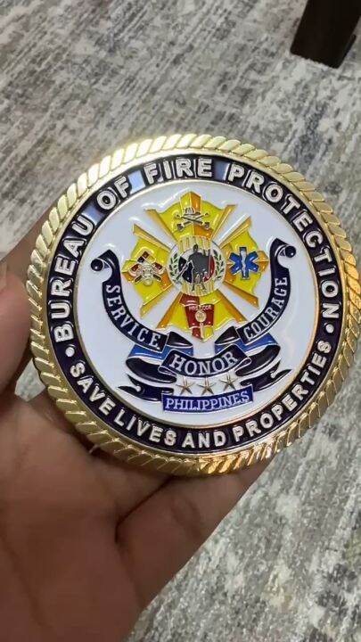 BFP Bureau of Fire Protection Emblem Imported | Lazada PH