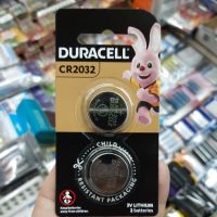 ถ่าน Duracell CR2032 3V  จำนวน 2ก้อน ของแท้บริษัทมีข้อมูลภาษาไทยด้านหลังแพค