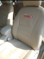 ชุดหุ้มเบาะตรงรุ่น toyota vigo ใช้ได้กับทุกรุ่น คู่หน้า 2 ประตูสีครีมและมีทุกสีค่ะ