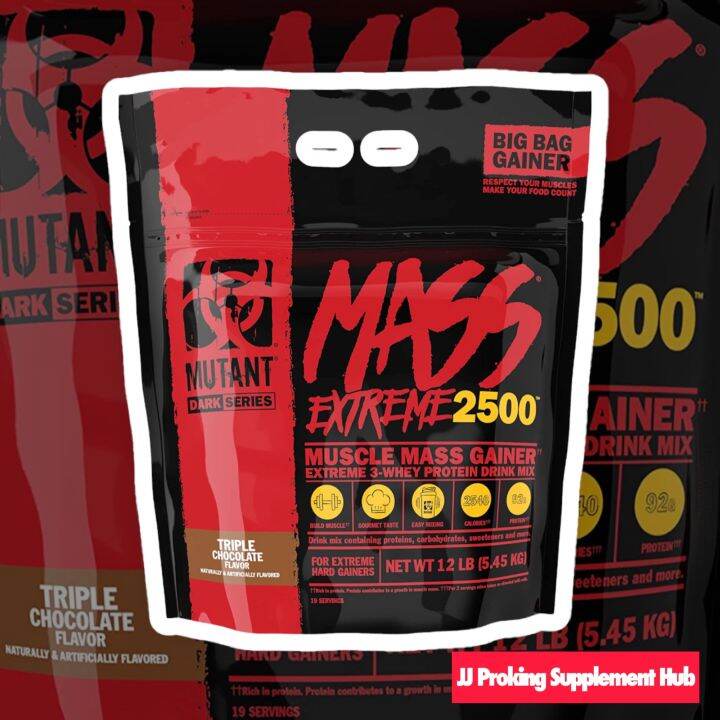 Mutant Mass Extreme 2500 12lbs Lazada Ph 4459