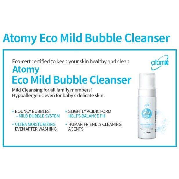Atomy Eco Mild Bubble Cleanser 150Ml Lazada Singapore