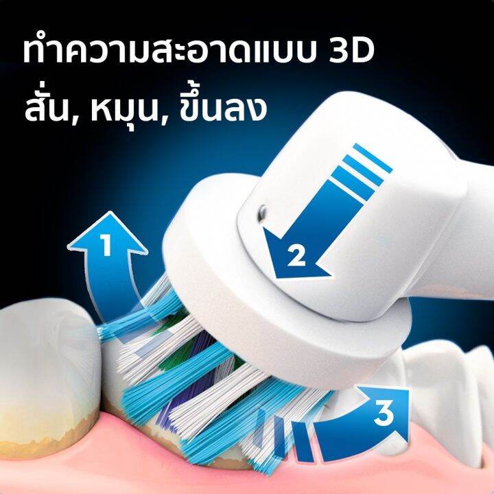 พร้อมส่ง-oral-b-ออรัลบี-แปรงสีฟันไฟฟ้า-จีเนียส-electric-power-toothbrush-genius-9000