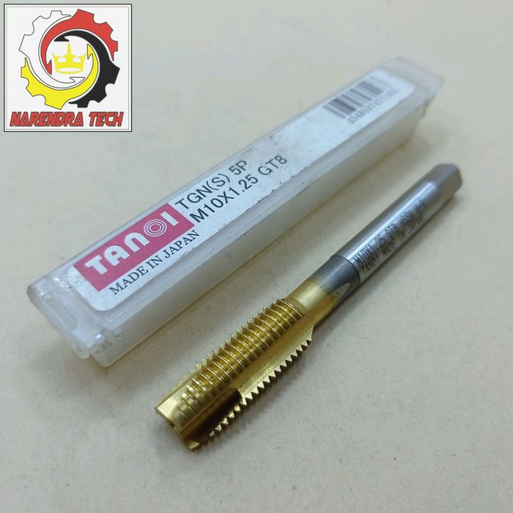 Tap M10x1 25 Lurus Merk Tanoi Japan Bekas Layak Pakai Lazada Indonesia