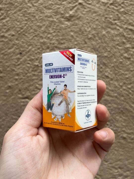 ENERVON C Multivitamins 30's sugar free film coated tablet vitamins
