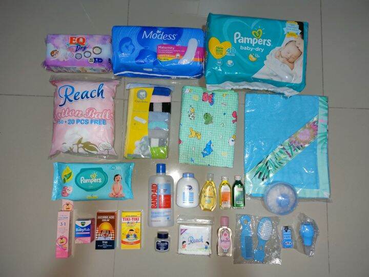 Pampers Dry Newborn package w free eq Trial Pack Lazada PH