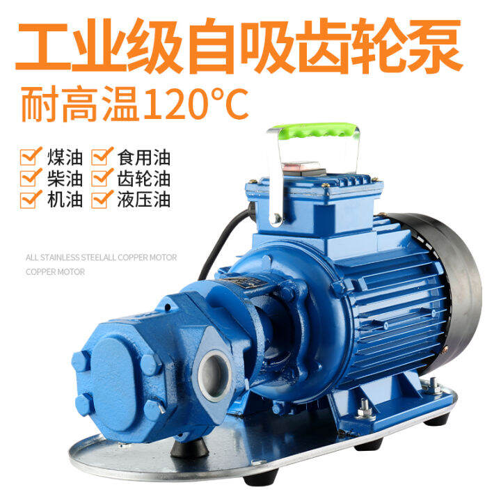 WCB Gear Pump 220V Electric Pump High Viscosity High Temperature