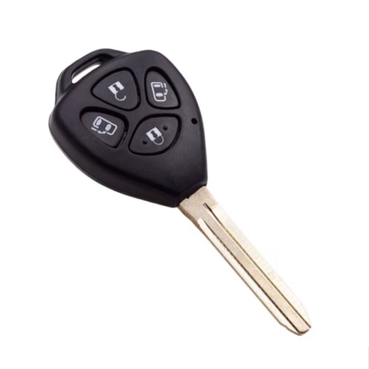 กรอบกุญแจ-รถยนต์-โตโยต้า-อัลพาร์ด-toyota-alphard-4ปุ่ม-กรอบเปล่าไม่มีวงจร