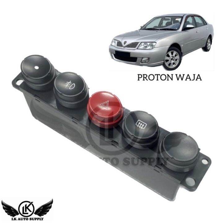 HEATER & HAZARD SWITCH CENTER SWITCH PROTON WAJA (PW850679) Lazada