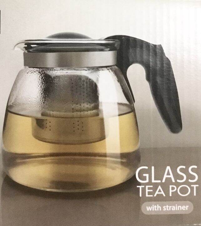 Glass Teapot with Strainer 900ml Lazada PH