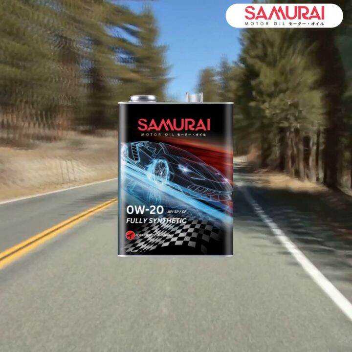 Samurai Japan Engine Oil Premium Mineral 15W40 API SP/CF Perodua Proton Toyota Honda Nissan