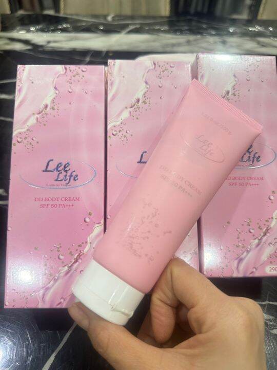 ครีม-ขาว-lee-life-by-yinglee-dd-body-cream-spf-50pa-100-กรัม