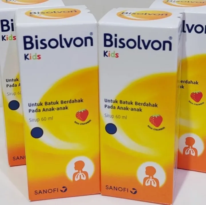 Bisolvon Kids Sirup 60ml | Lazada Indonesia