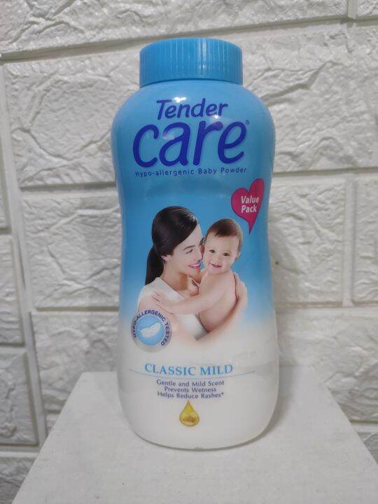 Tender Care Classic Mild HypoAllergenic Baby Powder 200g Lazada PH