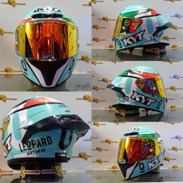 Helm Full Face KYT TTC Dalla Porta Paket Ganteng Original SNI Lazada