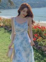 Enjoy Holiday Fashion เดรสสายเดี่ยวผู้หญิงเดรสแฟชั่นผญลุคไปทะเล