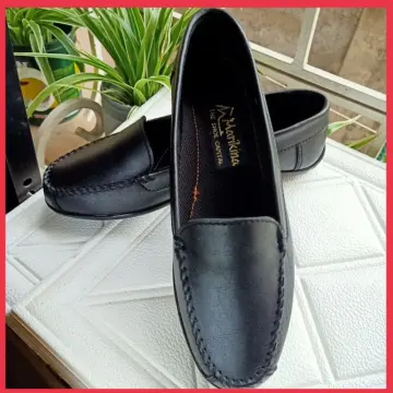 Plain black leather shoes on sale womens