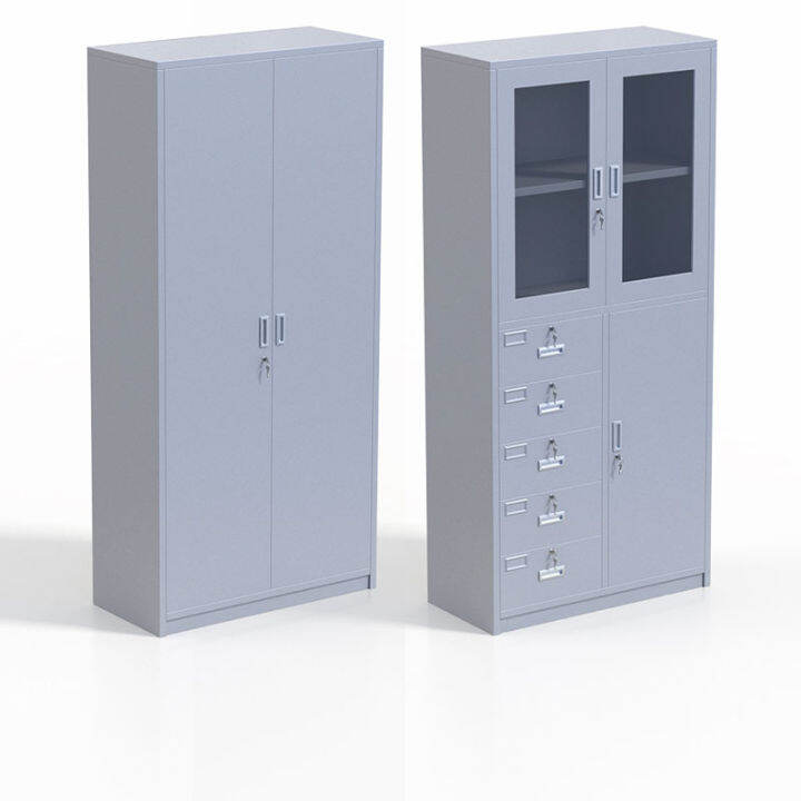 Financial Office Iron Locker Steel File Low Bookcase