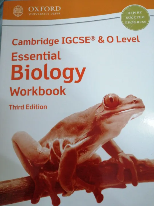 Cambridge IGCSE & O Level Essential Biology Workbook Third Edition For ...