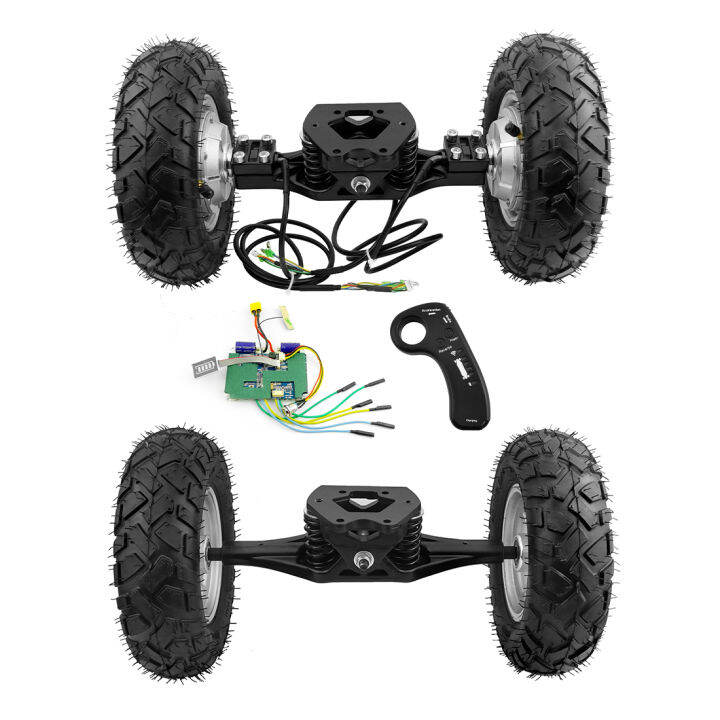 Lfaster 4WD 9 inch Offroad Wheels 36V Electric Mountain Skateboard