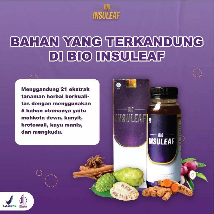 Bio Insuleaf Bio Insuleaf Bio Insuleaf Herbal Alami Cegah Diabetes