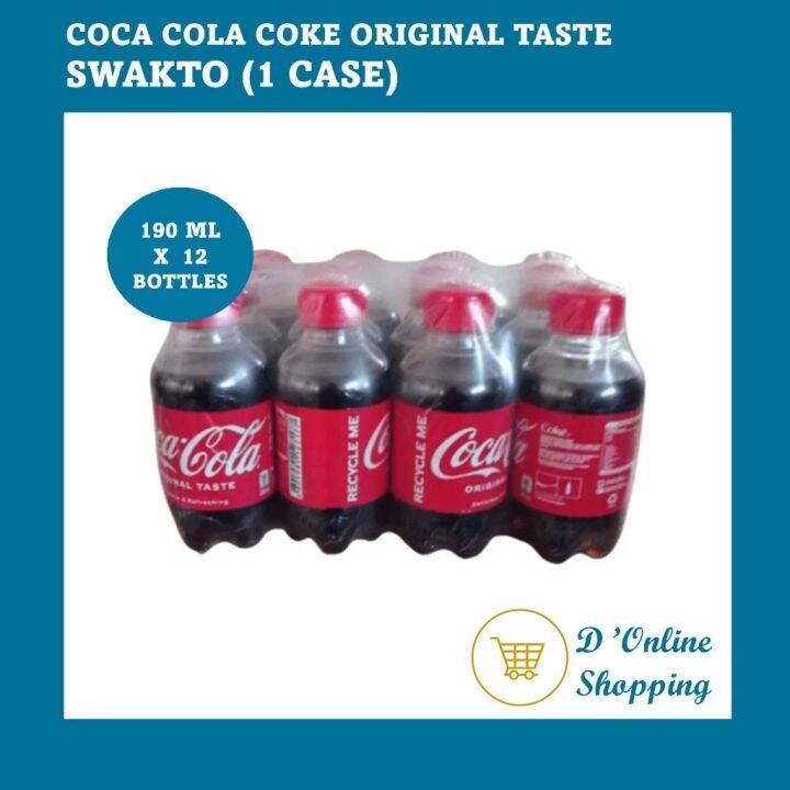 COCA COLA COKE SWAKTO 190ml x 12 bottles | Lazada PH