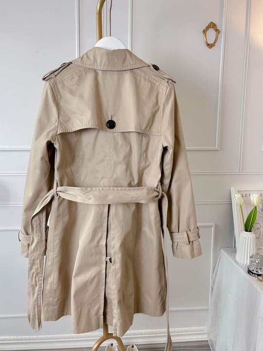 trench-coat-แบรนด์gap-สีน้ำตาลกากี