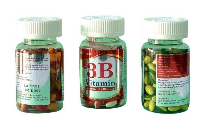 Thời gian sử dụng Vitamin 3B Softgel Vinaphar bao lâu?
