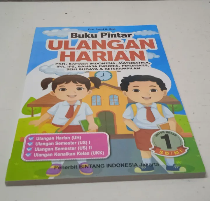 Buku Pintar Ulangan Harian Kelas 1 SD/MI | Lazada Indonesia