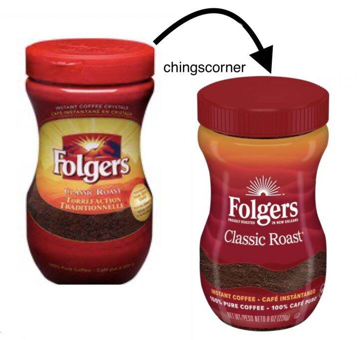 Folgers Instant Coffee Crystals, 200g, Canada, Expiry 2025 Lazada PH