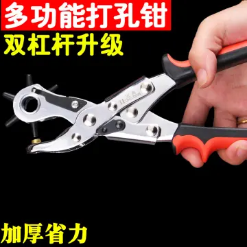 Multifunctional Leather Punch Tool Belt Punch Pliers Belt Round Hole Flat  Hole Manual Punch, Shop The Latest Trends