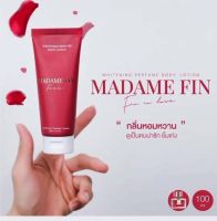 Madame Fin Fin In Love Whitening Perfume Body Lotion 100ml. โลชั่นคลาสสิคน้ำหอมมาดามฟิน หลอดสีแดง ของแท้