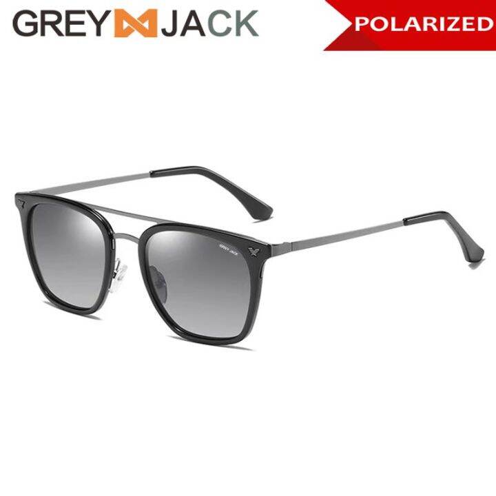 Grey Jack Sunglasses Kacamata Hitam Hitam Polarized Anti Silau Anti UV