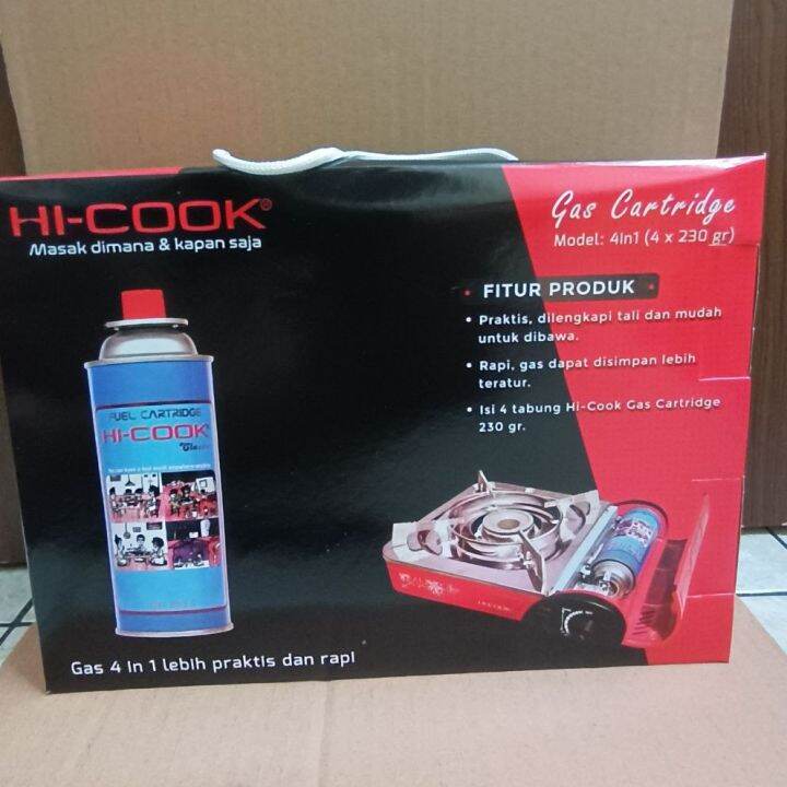 Hicook Gas Tabung Portable In Cartridge Gas Kaleng Gram Hi Cook