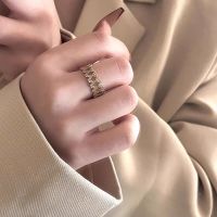 Ring​fashion​ minimal​ring​ Fashion Ring diamond​ CZ​ แหวนแฟชั่น​ แหวนมินิมอล​ แหวนสวยๆ แหวนทอง แหวน S925 แหวนชุปทองคำขาว แหวนผู้หญิง​ สวยๆ