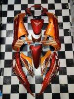 ชุดสี wave125iไฟเลี้ยวบังลม แดง-ส้ม ปี07 13ชิ้น งานNCA ABS ลงเรียบเหมือนแท้