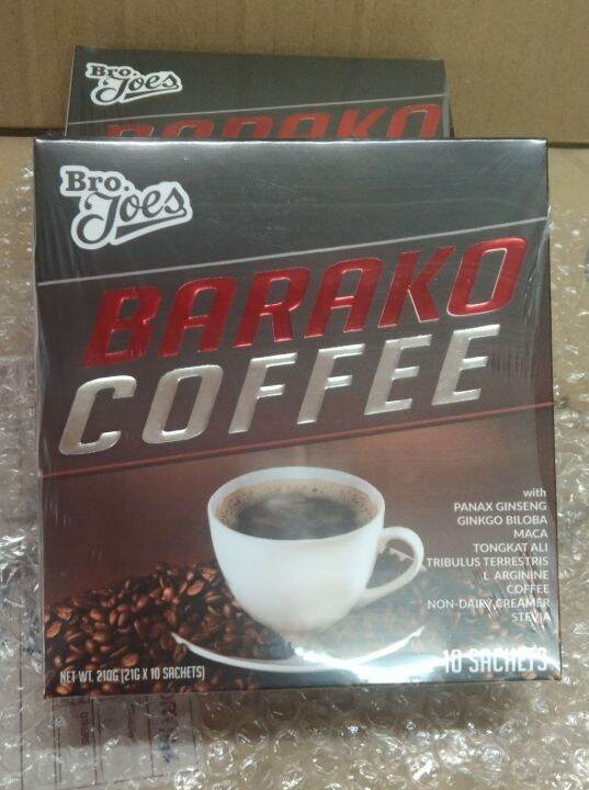 Bro. Joe's BARAKO COFFE 10 Sachets ×21g e/tongatali Lazada PH