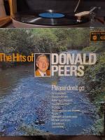 000098  The Hits of DONALD PEERS    แผ่นเสียง vinyl Lp12" สภาพดี ตรวจสอบแล้วครับ