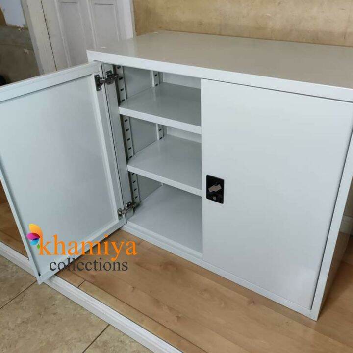 2 3 Layer Metal Swing Door Display Glass Small