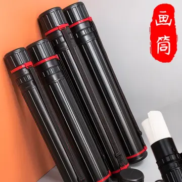 Poster Tube with Strap Telescopic Drawing Paper Tube Drawing Tube  Calligraphy Painting Collection Tube Barrel Art Tools Scroll 