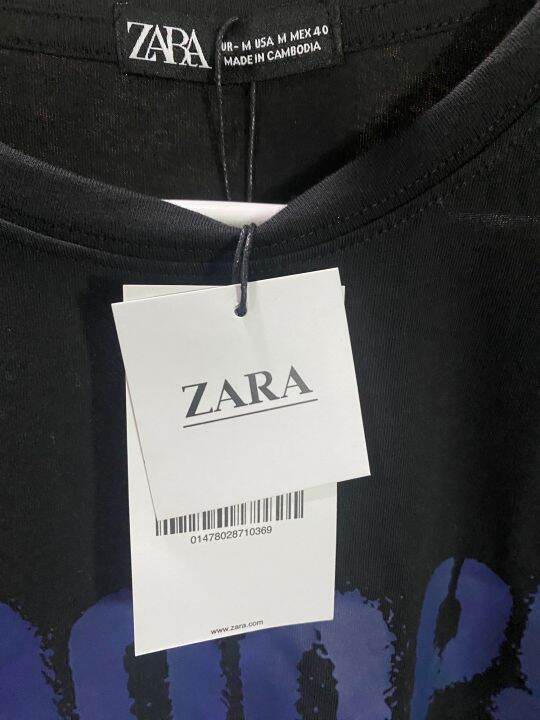 zara-เสื้อยืด-มี3-สี-รวมลาย-snoopy-ของแท้-จากoutlet