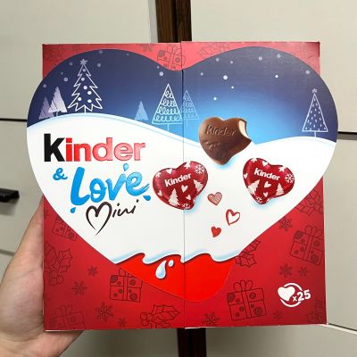 Kinder Love Mini Chocolate คินเดอร์ ช็อกโกแลตสอดไส้นม