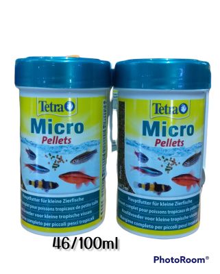 Micro Tetra อาหารปลาขนาดเล็กปลาสวยงาม 46g