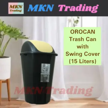 TRASH BIN 80L Orocan trash Can with Wheels and lock 80L Basurahan Garbage  Bin/basurahan/basket