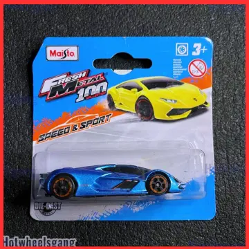 Lamborghini Terzo Millennio 1:64 Diecast Car Blue Maisto Lamborghini  Collections Super Car Toy Speed & Sport Car Kereta Lamborghini Millennio  Mainan NOT Hot Wheel