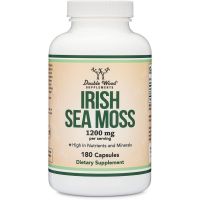 Double Wood Irish Sea Moss 180 Capsules 1,200 mg.