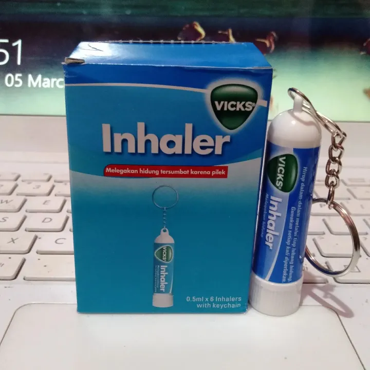 VICKS INHALER 0,5 Ml BOX ISI 6 PCS / Untuk Hidung Tersumbat | Lazada ...