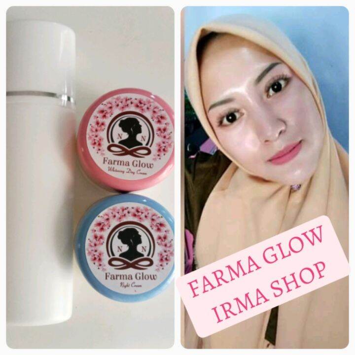 Farma Glow Beauty Care isi 3 Lazada Indonesia